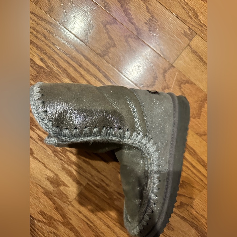 Mou Metallic Silver Eskimo 24 Boots - Picture 4 of 5